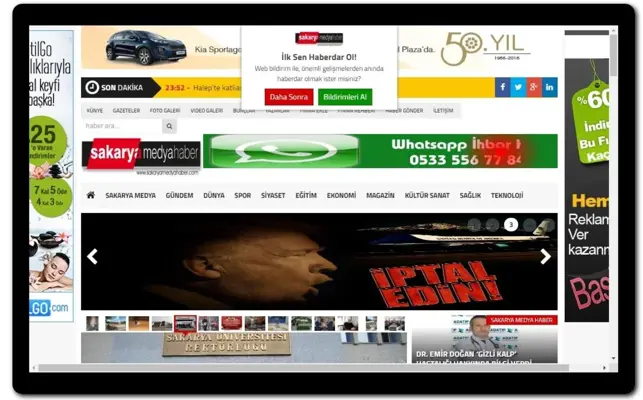 Sakarya Medya Haber android App screenshot 0